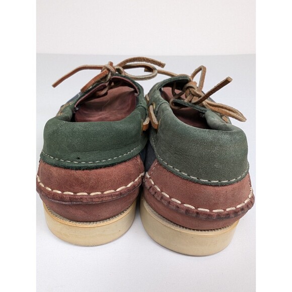 Sebago Shoes Womens Size 5 Docksides Colorblock Multicolor Boat - Picture 7 of 9